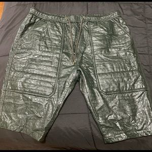 Men’s Leather Shorts